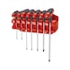 MILWAUKEE T-Griff mit Softgrip-Auflage 7 teiliges TX- und Werkzeughalter 4932498690 - Schraubendreher, -einsatz (nicht spezifiziert) - 2