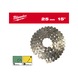 MILWAUKEE Rundkopfn&auml;gel 15 Grad 3,05 /25 mm Ringschaft verzinkt VE 2.160 4932499312 - Magazinierter Nagel - 1