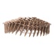 MILWAUKEE Rundkopfn&auml;gel 15 Grad 3,05 /25 mm Glattschaft verzinkt VE 2.160 4932499317 - Magazinierter Nagel - 3