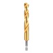 MILWAUKEE Metalbohrer SHOCKWAVE(TM) HSS-TiN Red Hex 12,0 mm - 5 St&uuml;ck 4932500417 - Spiralbohrer mit Zylinderschaft - 2