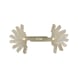 MILWAUKEE Gewindelehre Metrische 0,35-3,00 mm 4932500630 - Gewinde-Grenzlehrdorn - 2