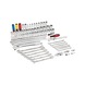 MILWAUKEE Ratschen- Steckschl&uuml;ssel- und Maulschl&uuml;ssel-Set 108-teilig im 4932501845 - Steckschl&uuml;ssel (Satz) - 3