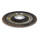 ATORN Flap disc grain 60, 125 mm, angled, stainless steel/steel - flap zımpara - paslanmaz &ccedil;elik, &ccedil;elik i&ccedil;in y&uuml;ksek kaliteli &ccedil;ok ama&ccedil;lı plaka - 2