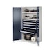 RASTERPLAN Schwerlastschrank Modell 44 mit Vollblecht&uuml;ren HxBxT 1950x1000x600 mm - Schwerlastschrank ohne Mitteltrennwand - 1