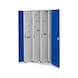 RASTERPLAN Sert sac kapılı 83 model dikey dolap 1950x1000x600&nbsp;mm - Sert sac veya izleme pencereli kapılarla dikey dolaplar - 1