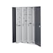 RASTERPLAN Dikey dolap, 83, sert sac kapılarla, Y x G x D 1950 x 1000 x 600 mm - Sert sac veya izleme pencereli kapılarla dikey dolaplar - 1