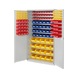RASTERPLAN Gde arm. 11 RAL 7035 avec bacs &agrave; bec 1 950x1 130x590 mm - Armoire grand espace avec bacs &agrave; bec - 1