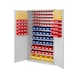 RASTERPLAN Gde arm. 13 RAL 7035 avec bacs &agrave; bec 1 950x1 130x590 mm - Armoire grand espace avec bacs &agrave; bec - 1