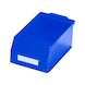 RASTERPLAN Ge&ccedil;meli raf basit b&ouml;lmeli model 14 2000x1000x400&nbsp;mm 11 raf galvanizli RAL 5010 - Kolay g&ouml;r&uuml;nen depolama kutulu ge&ccedil;meli raf - 2