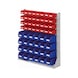 RASTERPLAN Tek tar. stand sis. &uuml;nite., Model 32, YxGxD1100x1000x240mm, rnk.RAL7035 a&ccedil;ık gri - Stand sistem &uuml;niteleri, tek taraflı - 1