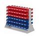 RASTERPLAN Stand sistem &uuml;nitesi &ccedil;. taraflı mod.25 YxGxD760x1000x430mm rnk. RAL7035 a&ccedil;ık gri - Stand sistem &uuml;niteleri, &ccedil;ift taraflı - 1