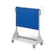 RASTERPLAN RasterMobil Werkstattwagen 1230x1000x500 mm RAL 7035/5010 - Werkst&uuml;ckwagen - 1
