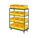 RASTERPLAN Kiszolg&aacute;l&oacute;/komissi&oacute;z&oacute; kocsi, 18-as modell, 1315x1015x485&nbsp;mm - Kiszolg&aacute;l&oacute;- &eacute;s komissi&oacute;z&oacute; kocsi - 1