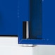 RASTERPLAN Gereedschapskast m. sleufplaatd. 1950 x 1000 x 410&nbsp;mm RAL 7035/5010 - Gereedschapskast met legborden - 3