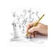 STAEDTLER Noris 120 pencil, hardness: B, sharpened, yellow-black. Box of 12 - Pencil (office) - 2
