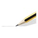 STAEDTLER Noris pencil, with eraser tip, HB, sharpened, yellow and black. Box of 12 - Pencil (office) - 3