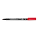 STAEDTLER Universalstift Lumocolor B permanent, 1.0 oder 2.5mm, rot, Box mit 10 St&uuml;ck - Feinschreiber - 1