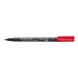 STAEDTLER Universalstift Lumocolor F permanent, 0.6mm, rot, 10 St&uuml;ck - Feinschreiber - 1