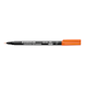 STAEDTLER Lumocolor F Permanent Universal Pen, 0.6mm, orange, 10 pieces - Fine-tip pen - 1