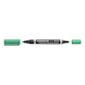 STAEDTLER Permanentmarker Lumocolor duo, nachf&uuml;llbar, 0.6mm und 1.5 mm, gr&uuml;n, 10 St&uuml;ck - Permanentmarker - 1
