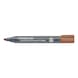 STAEDTLER Permanentmarker Lumocolor, nachf&uuml;llbar, braun. Box mit 10 St&uuml;ck - Permanentmarker - 1