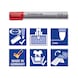 STAEDTLER Flipchart-Marker Lumocolor, nachf&uuml;llbar, gr&uuml;n. Box mit 10 St&uuml;ck - Flipchart-Marker - 3