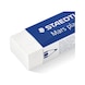 STAEDTLER Radierer Mars plastic, Farbe: wei&szlig;. 65x23mm. 20 St&uuml;ck. im Kartondisplay - Radierer - 3