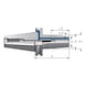 ATORN Krimphouder met KKB SK40 (ISO 7388-1) diameter 5 mm A=80 mm - Krimphouder 4,5&deg; - 2