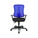 TOPSTAR Swivel chair HEAD POINT SY black blue - Office swivel chair HEAD POINT SY - 1