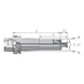 ATORN Mandrin porte-fraises emb entr trans HSK63 (ISO 12164) d 16 mm A=50 mm frme AD - Mandrins porte-fraises &agrave; embo&icirc;ter &agrave; entra&icirc;nement transversal - 3