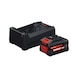 BOSCH starter set EXBA18V-55 + GAL 12V/18V-80 0615V0005V - Battery pack - 1