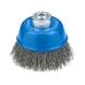 BOSCH Metal clean cup brush, 75 x 0,3 mm, M10, corrugated 2608620757 - Cup brush - 1