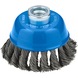 BOSCH Metal heavy cup brush, 75 x 0,5 mm, M10, knotted 2608620760 - Cup brush - 1