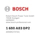 BOSCH triangular file 200 mm / 8 Zoll 1600A03DP2 - Triangular file - 2