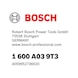 BOSCH screwdriver PH1 x 75 mm 1600A039T3 - Phillips screwdriver - 2