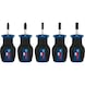 BOSCH PRO stubby screwdriver set PZ/SL, 5-piece 1600A03HU7 - Screwdriver set - 1
