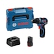 BOSCH cordless impact drill/driver GSB12V-32, 2x cordless GBA 12V 2.0Ah in L-BOXX 06019G9502 - Cordless impact drill/driver GSB12V-32 - 1