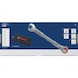 BOSCH Ratschen-Ring-Maulschl&uuml;ssel-Set, 8-19 mm, 8 teilig 1600A03AG5 - Maul-Ringratschenschl&uuml;sselsatz - 2