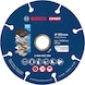 BOSCH EXPERT Metal diamond cutting disc, 105 x 20/16 mm 2608902380 - Diamond cutting disc - 1