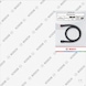 BOSCH blow hose for vacuum cleaner, 1,5 m 2608001254 - Vacuum cleaner hose - 3