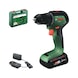 BOSCH cordless drill/driver PSR18V-60, 1x cordless PBA 18V 2.5Ah 06039D7201 - Cordless drill/driver PSR18V-60 - 1