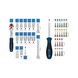 BOSCH 1/4 Zoll Ratschen-Set 37-piece. 1600A03AC7 - Hand tool assortment, hand tool set - 1