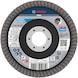 BOSCH PRO X571 flap disc, angled, 115 mm, K60 2608626184 - PRO X571 flap disc, angled - 1