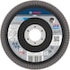 BOSCH PRO X571 F&auml;cherschleifscheibe, abgewinkelt, 125 mm, K120 2608626190 - PRO X571 F&auml;cherschleifscheibe, abgewinkelt - 1