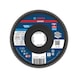 BOSCH EXPERT X782 flap disc, straight, 125 mm, K120, X-Lock 2608626243 - EXPERT X782 flap disc straight - 1