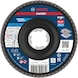 BOSCH EXPERT X782 flap disc, straight, 115 mm, K60, X-Lock 2608626259 - EXPERT X782 flap disc straight - 1