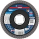 BOSCH EXPERT X782 flap disc angled 115 mm K40 X-Lock Flex 2608626304 - EXPERT X782 flap disc angled - 1