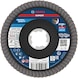 BOSCH EXPERT X782 flap disc angled 115 mm K60 X-Lock Flex 2608626305 - EXPERT X782 flap disc angled - 1