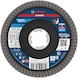 BOSCH EXPERT X782 flap disc angled 115 mm K80 X-Lock Flex 2608626306 - EXPERT X782 flap disc angled - 1
