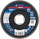 BOSCH EXPERT X782 flap disc angled 115 mm K80 X-Lock 2608626298 - EXPERT X782 flap disc angled - 1